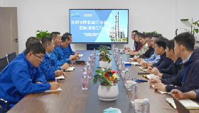 中國氯堿工業協會等領導一行蒞臨寧夏華御化工調研指導工作